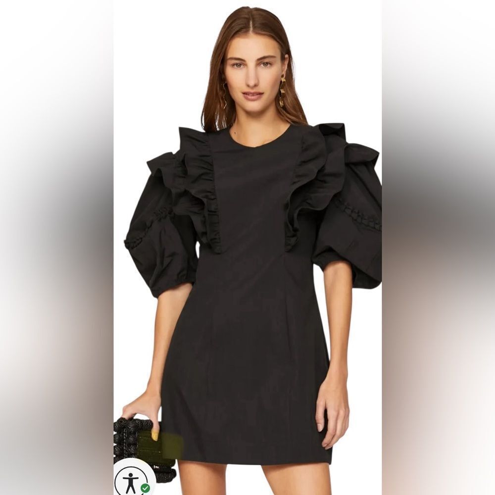 RHODE Varja Dress Black Mini Dress
Size Small